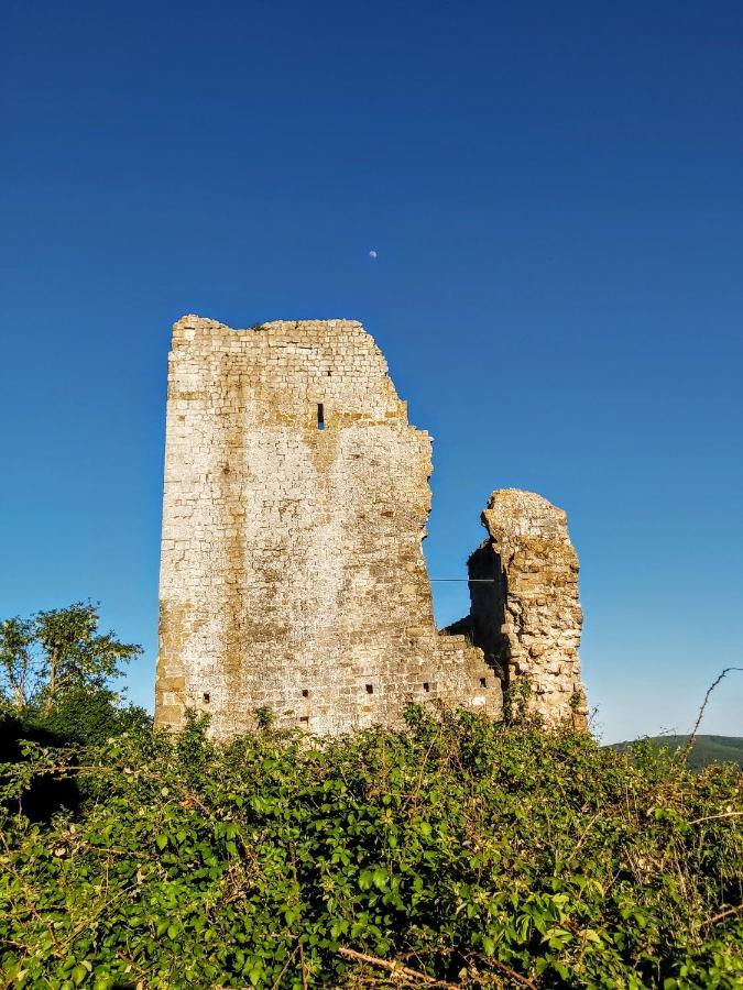 Il Castello Leilighet Bucine Eksteriør bilde